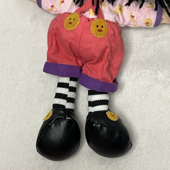 The Big Comfy Couch 1997 Loonette  Lunette Clown Doll 10” Plush Commonwealth - Picture 6 of 8